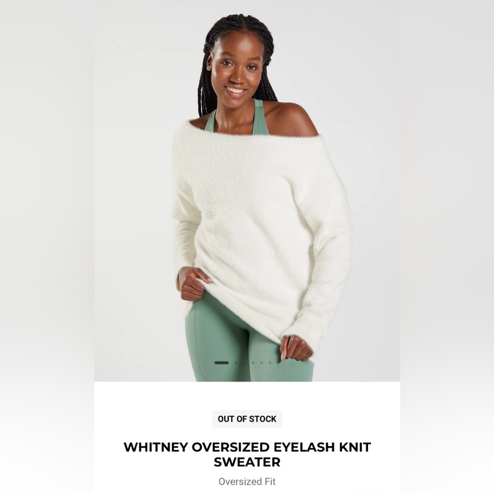 Gymshark Whitney Simmons collaboration sweater - Small